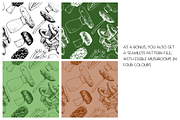 Mushrooms - vector illustration set, a Food Illustration by Renée from Studio neetje (Thumbnail 6 of 6)