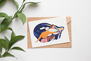 People with meteor shower concept, a Person Illustration by Good Studio (Thumbnail 6 of 6)