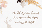 Floristy | Floral Cursive Font, a Script Font by Auratype (Thumbnail 7 of 14)