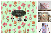Wildling - Wildflower Garden Pattern, an Illustration by Brush Berry Studios (Thumbnail 1 of 7)