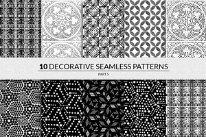 144 Seamless Pointillism Patterns