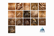 16 Bronze Paint Textures, Tileable, a Texture Graphic by NorthWindPixels (Thumbnail 2 of 4)