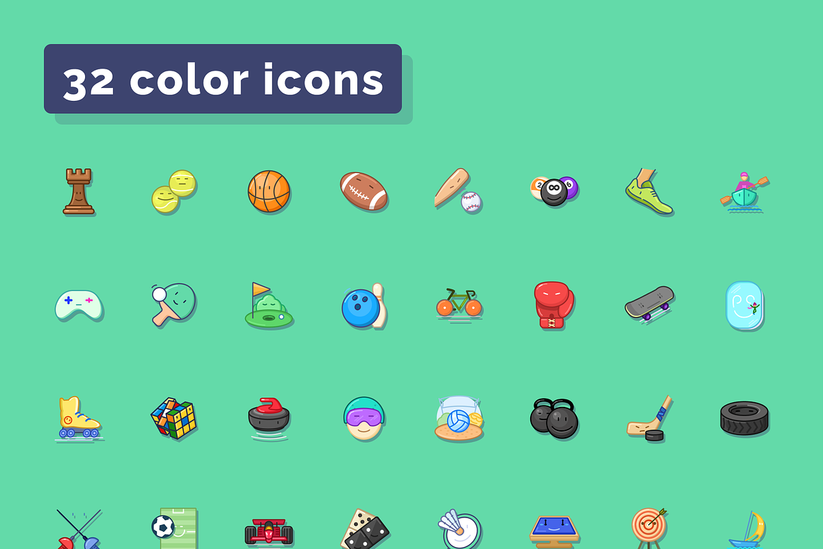 Emotion of sports games icons set, an Emoji Icon by Amazing Custom Icons (Photo 2 of 6)