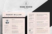 Graphic Designer Resume Portfolio, a Resume Template by ResumeInventor (Thumbnail 2 of 6)
