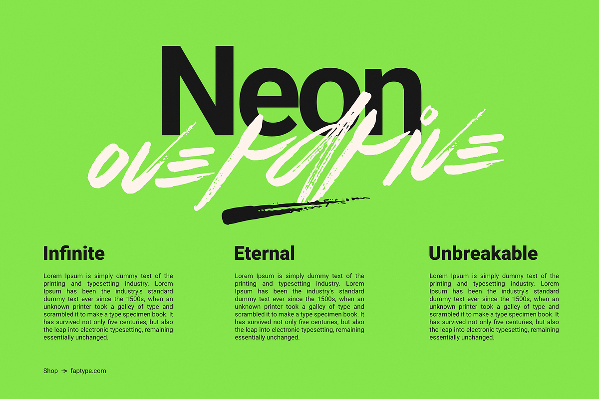 Flow | Experimental Brush Font, a Handwritten Font by Ardana Creative (Photo 10 of 16)