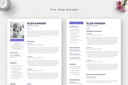 Resume Template with Photo - Eliza, a Resume Template by Olympia Resume (Thumbnail 3 of 6)