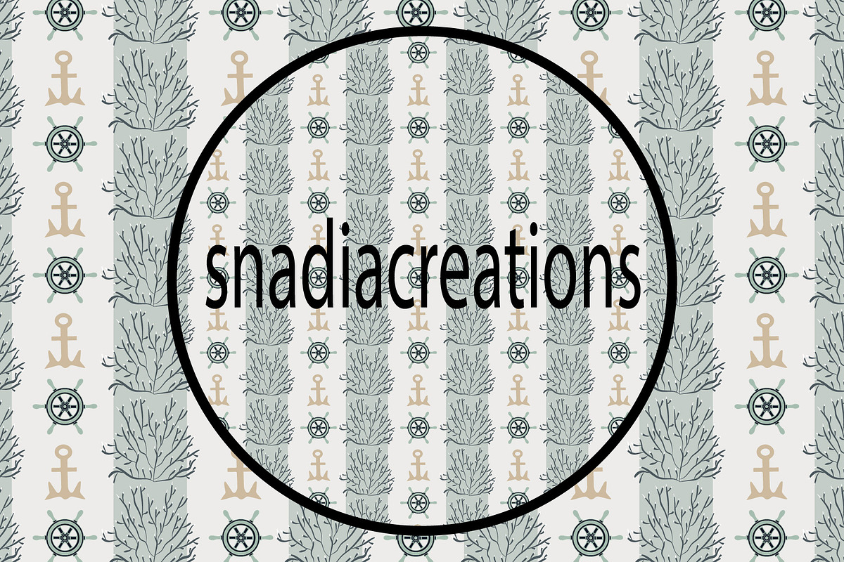Nautical Stripe, a Pattern Graphic by snadiacreations (Photo 1 of 3)