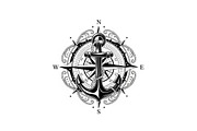 Nautical Anchor Compass Bundle, an Illustration by Creativeshirt (Thumbnail 26 of 31)