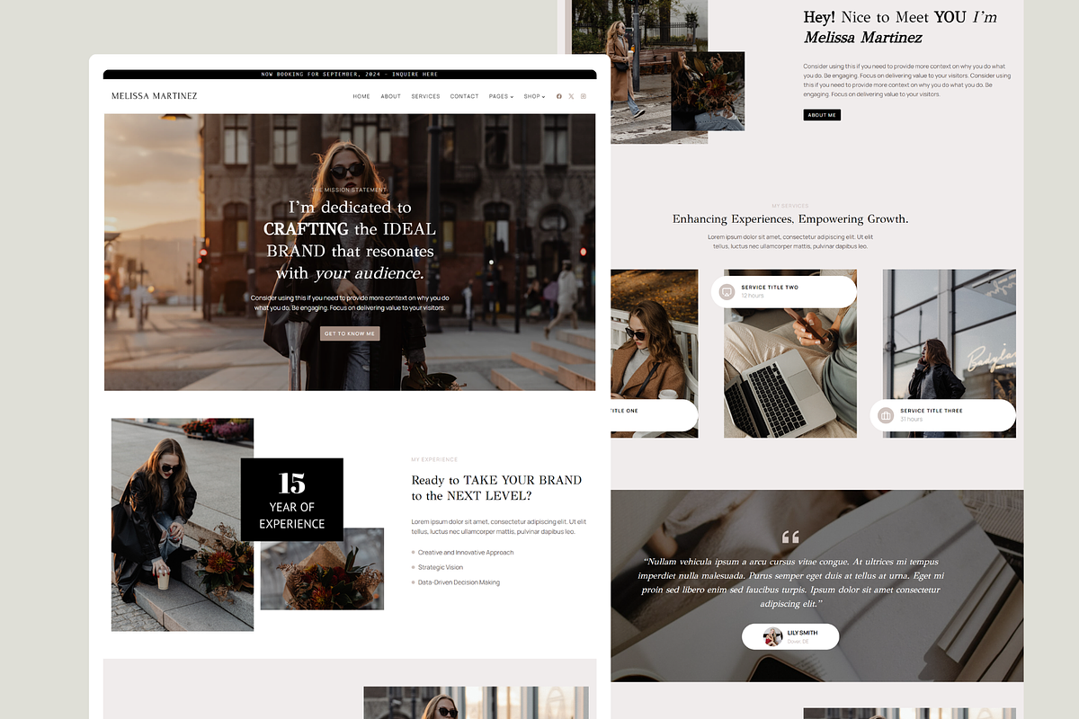 Wordpress Template for Photographers, a WordPress Template by HouseofWise (Photo 2 of 4)