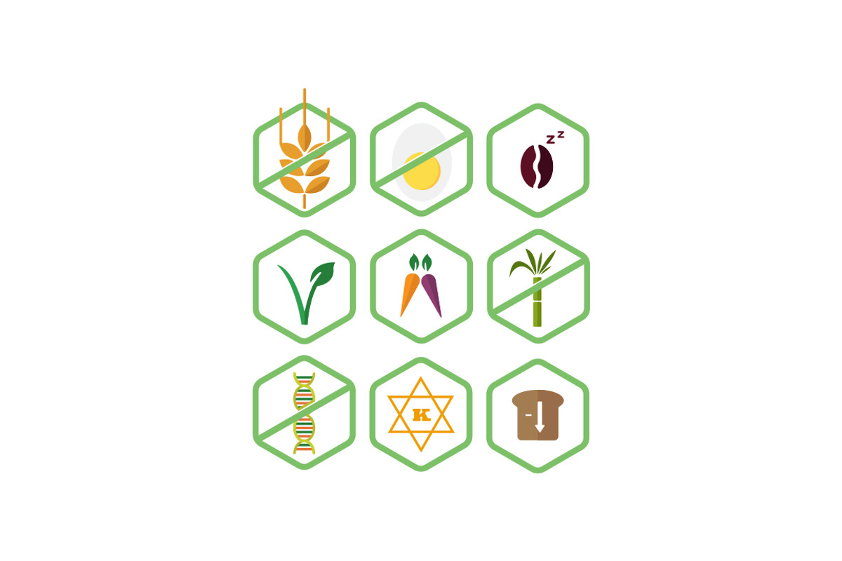 Food Classification Icons, an Icon by Luxgood Creative (Photo 4 of 4)