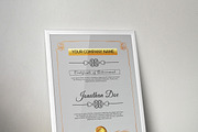 Certificate Template, a Stationery Template by Cristal Pioneer (Thumbnail 4 of 4)