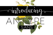 Antype Script And Sans, a Script Font by Studio design (Thumbnail 6 of 7)