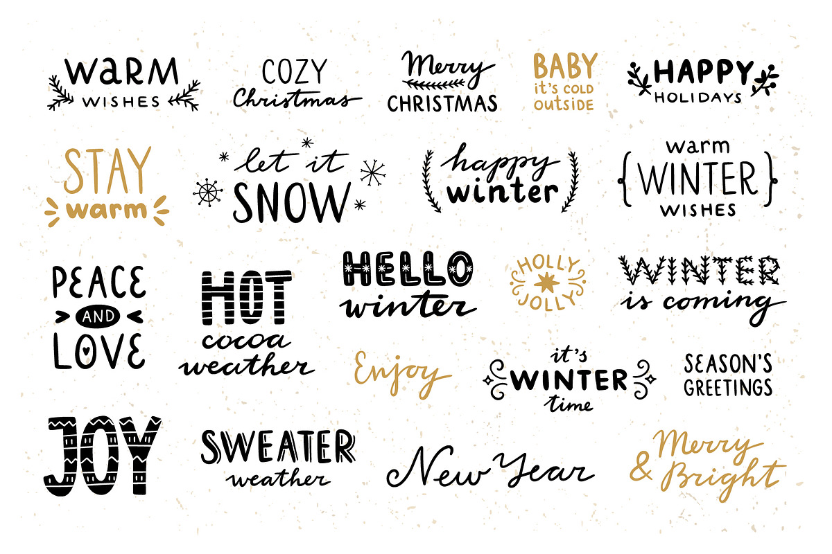 Winter Doodles, an Illustration by Redchocolate (Photo 4 of 12)
