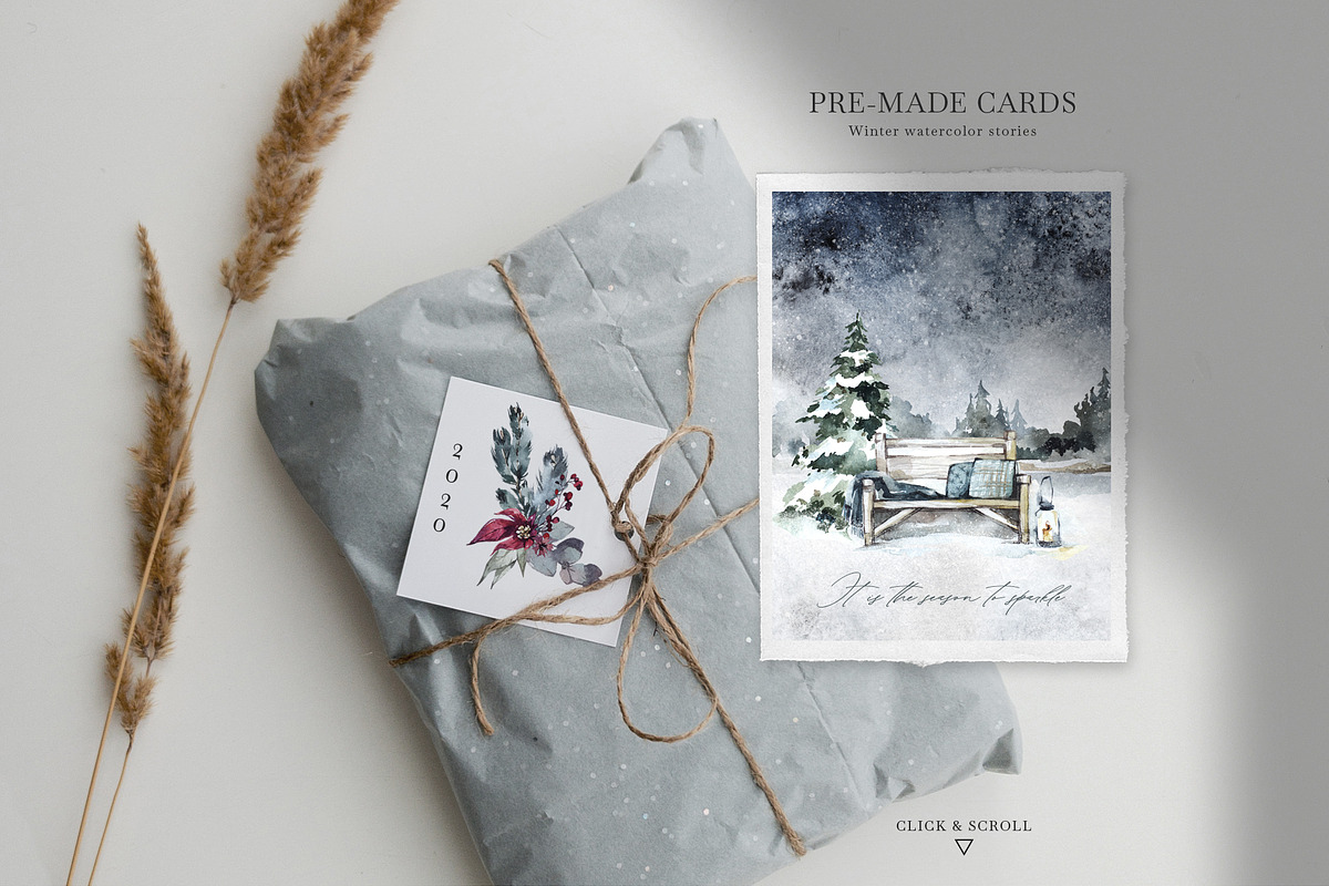 Forest Legends Winter animal set, a Seasonal Illustration by Anastezia Luneva (Photo 16 of 17)