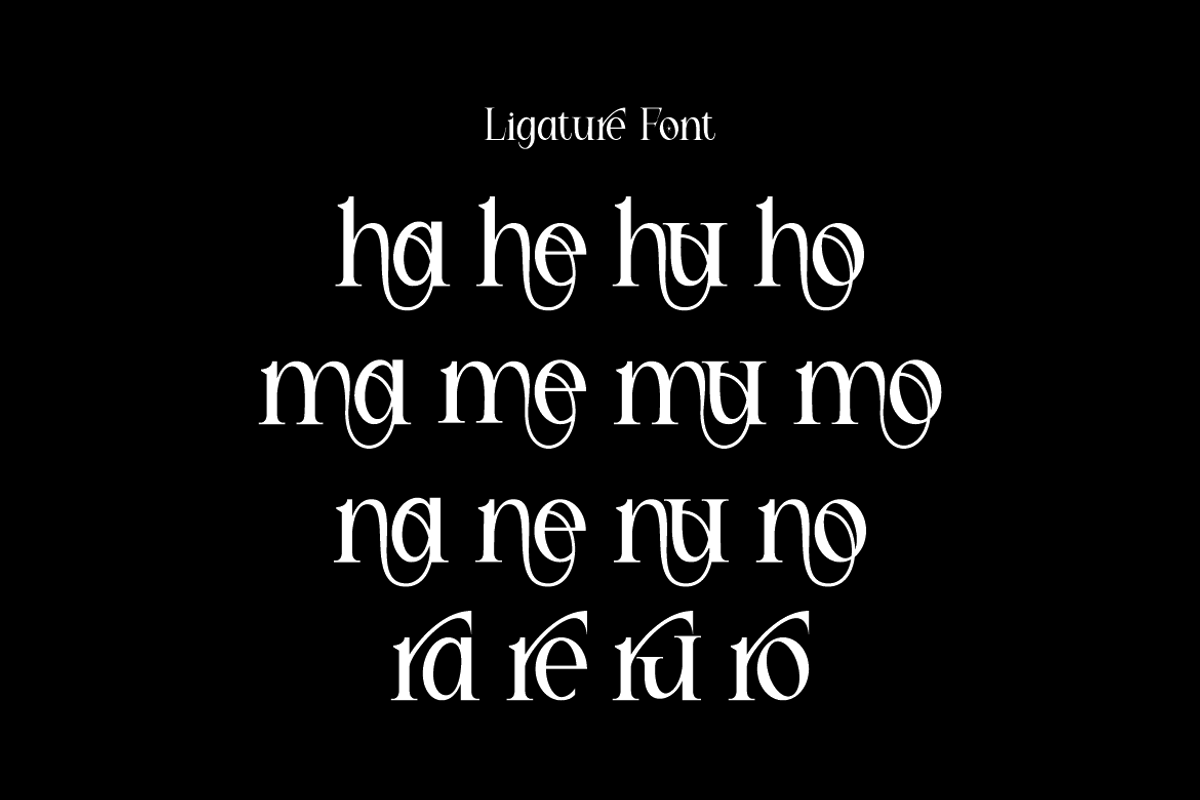 Gorufat - Modern Elegant Font, a Serif Font by Iqsiart Studio (Photo 12 of 13)