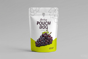 Realistic Pouch Bag Mockup, a Packaging Mockup by Templeste