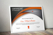 Certificate Word | PSD | AI, a Stationery Template by Curve Design (Thumbnail 3 of 3)