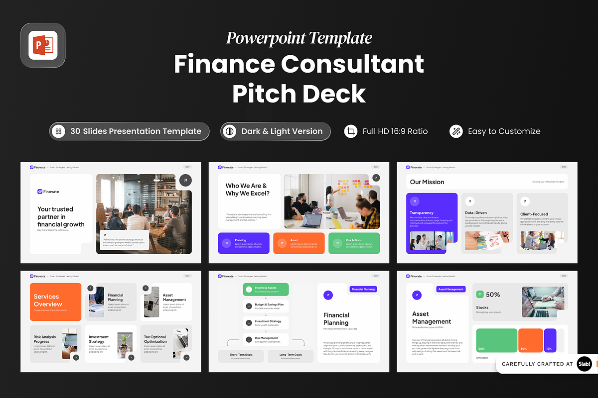 Finance Consultant Power Point