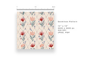 6 Seamless Pattern: Cream Petal, a Pattern Graphic by StudioCitra (Thumbnail 7 of 10)
