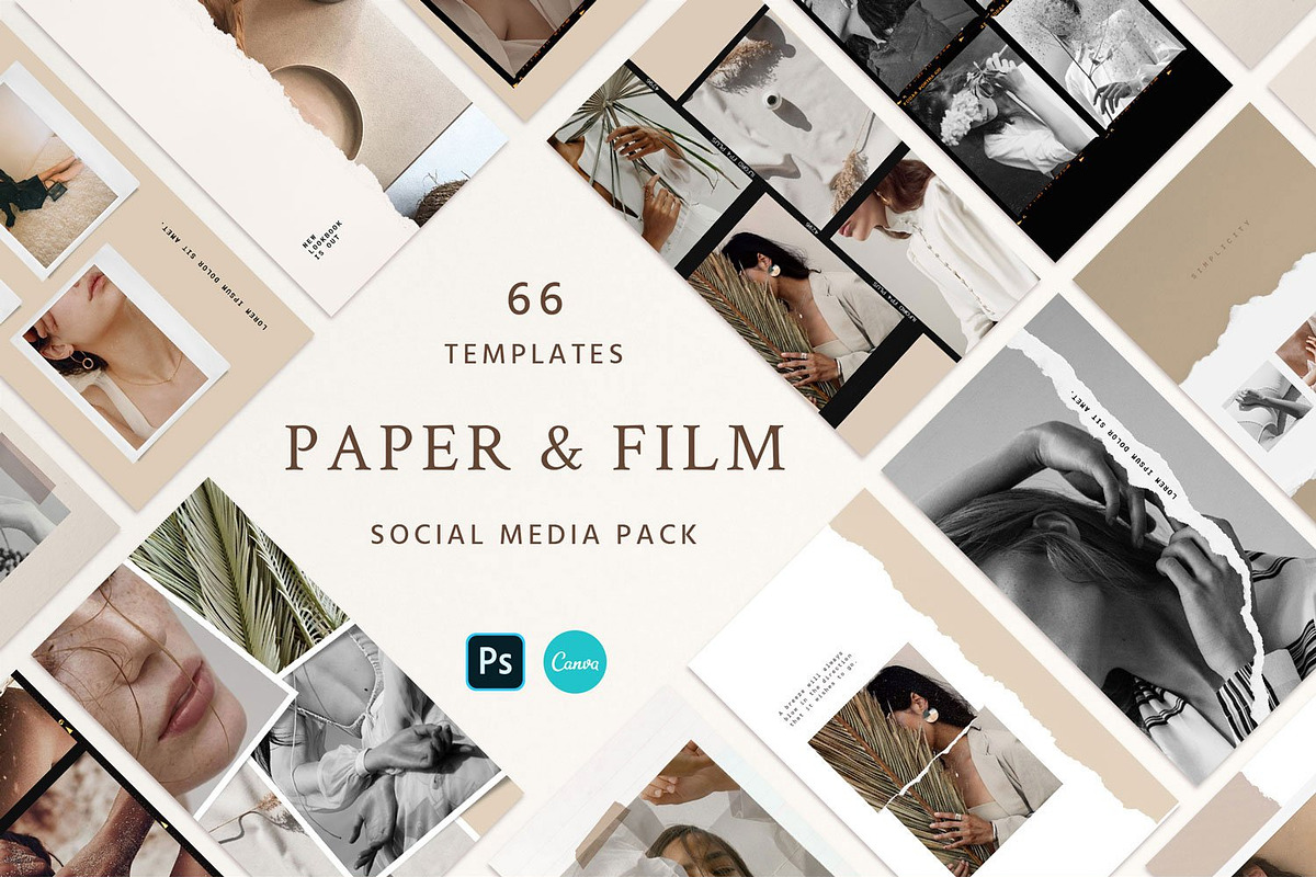 CANVA BUNDLE Social Kit, a Social Media Template by Sparrow & Snow