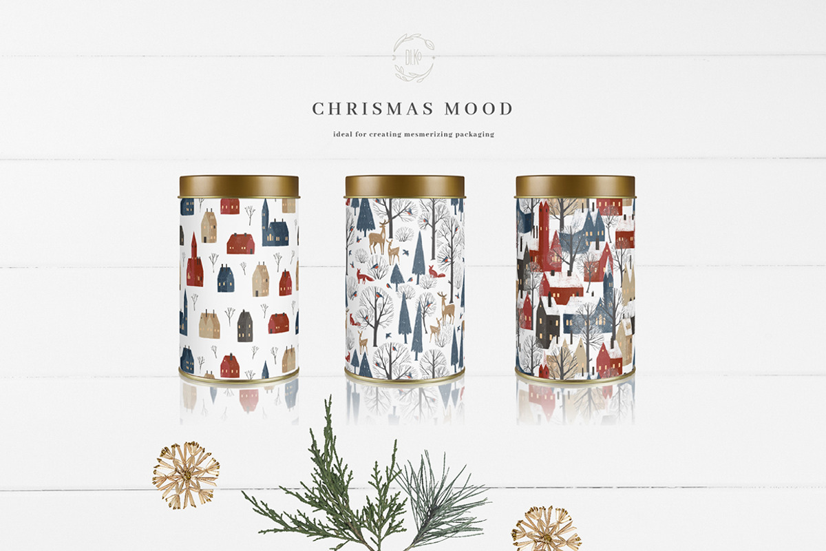 Magic Winter Patterns, a Pattern Graphic by Dinkoobraz (Photo 5 of 7)