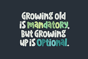Skiba Font, a Sans Serif Font by Denise Chandler (Thumbnail 2 of 7)