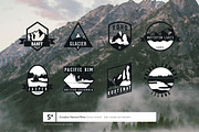 Canadian National Parks Badges, an Icon by Sam Vickars* (Thumbnail 2 of 4)