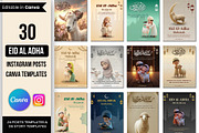 30 Insta Eid-Ul-Adha Posts & Stories, a Social Media Template by Allies Interactive (Thumbnail 4 of 4)