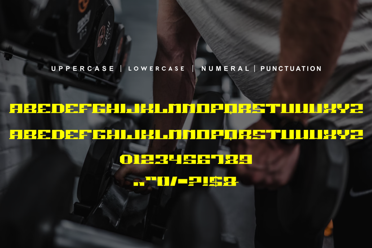 Body Shape Font, a Sans Serif Font by alon kelakon (Photo 4 of 5)