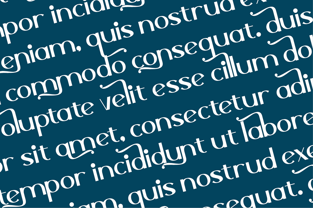Oslavia - Modern Sans Serif Font, a Sans Serif Font by Rishsketch (Photo 12 of 15)