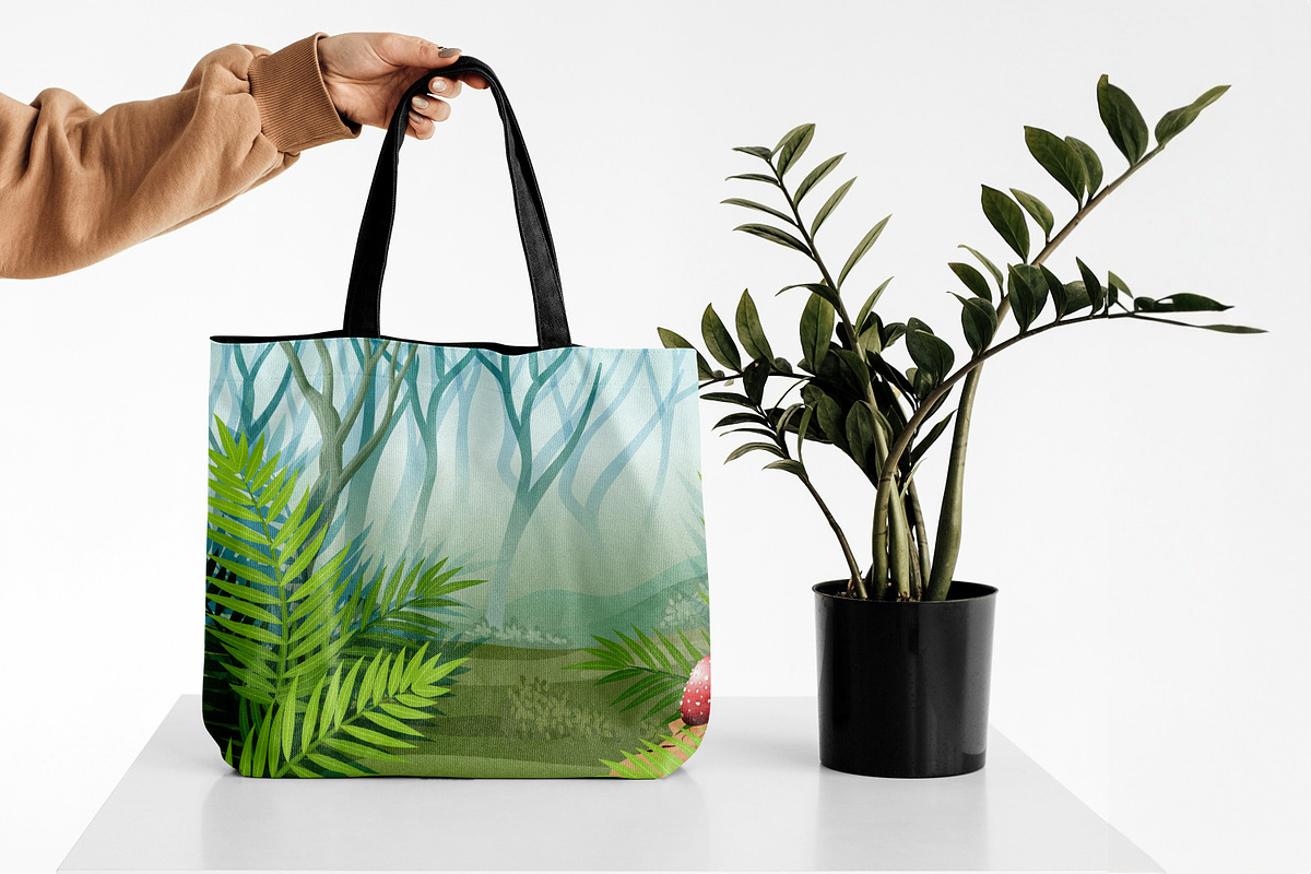 Forest Landscape, a Decorative Illustration by Digital Studio (Photo 8 of 10)