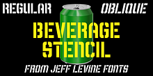 Beverage Stencil JNL