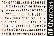 CS Slacker Drawn, a Sans Serif Font by Craft Supply Co. (Thumbnail 8 of 8)