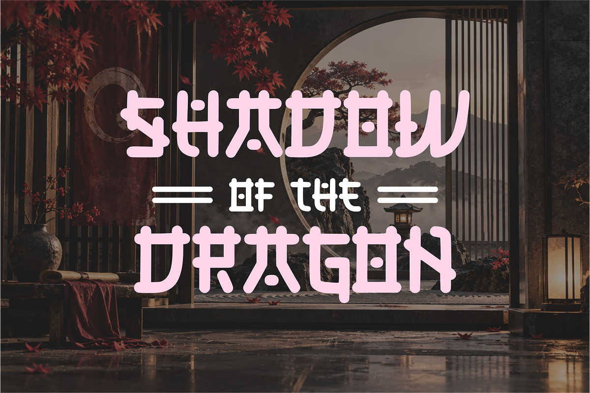 HERJIMA Experimental Ethnic Typeface, a Handwritten Font by idealistudio (Photo 2 of 5)