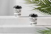 Paper coffee cup mock-up, a Cups & Container Mockup by eezo (Thumbnail 3 of 5)