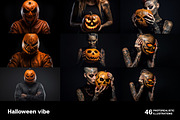 Halloween vibe. 46 images, a Person Photo by Handmadefont (Thumbnail 8 of 11)