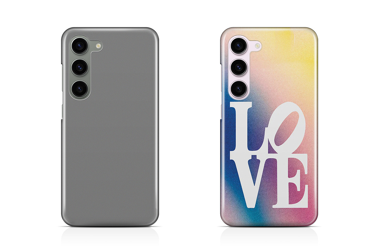 Galaxy S23 3d Phone Case Mockup, an Android Mockup by GraphicsPixel (Photo 2 of 5)