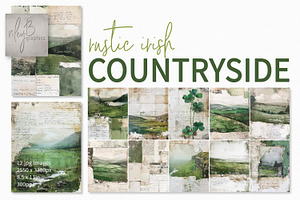 Rustic Irish Countryside Paintings