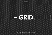 30 Vector Isometric Grids, an Object Graphic by ME_COLLAGE (Thumbnail 11 of 11)