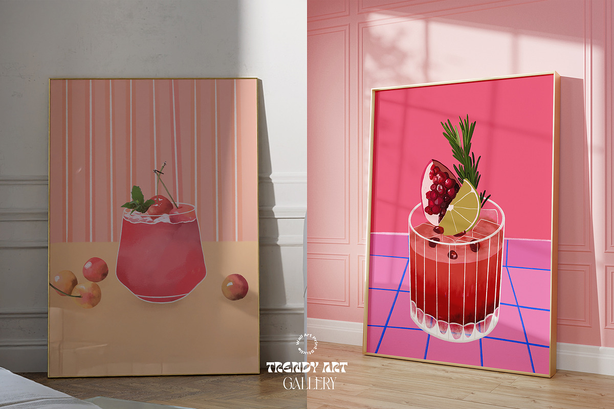 Trendy Art Gallery 3, a Graphic by Wall Art Print Studio (Photo 13 of 13)