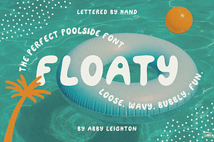 FLOATY by Abby Leighton, a Font by Abby Leighton Studio