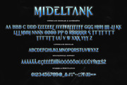 MIDELTANK | Movie & Game Font, a Blackletter Font by Madhaline Studio (Thumbnail 14 of 14)