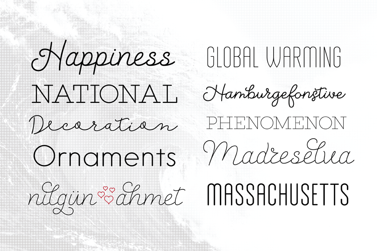 Salve Font Collection preview 6