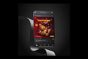 Fried Chicken Flyer Template, a Flyer Template by YUDesignStore (Thumbnail 2 of 6)