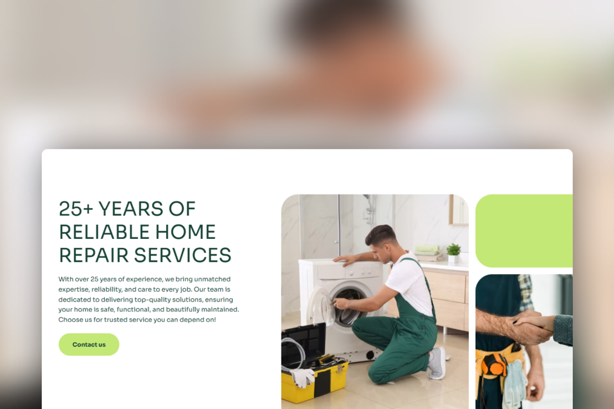 Handyman Wix Studio Template, a Wix Template by DanBaronetti (Photo 5 of 6)