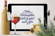 Frohe Weihnachten Christmas svg, an Object Graphic by Zoya Miller (Thumbnail 7 of 9)