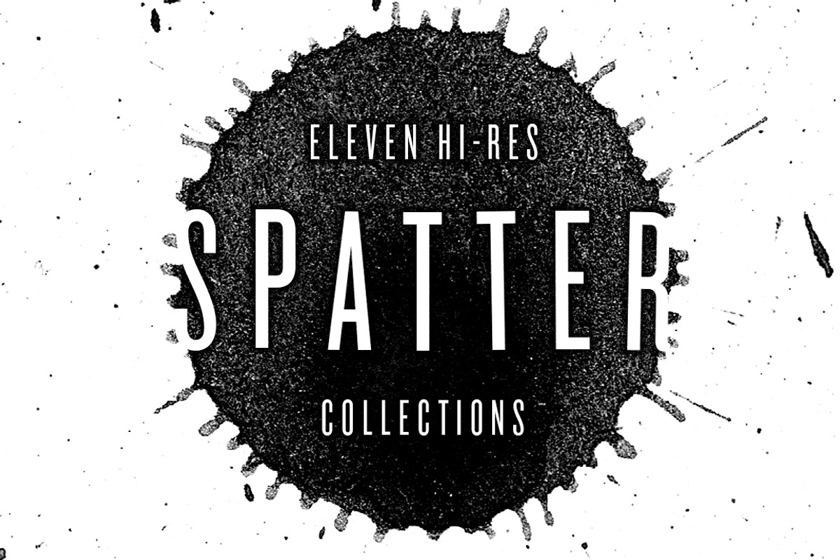 Hi-Res Spatter Set
