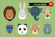 GL Animals Icon Set #1, an Animal Illustration by GOLDLAKE GRAPHIC (Thumbnail 3 of 4)