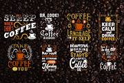 Coffee Quotes SVG Files Vol 5, a Decorative Illustration by Tosca Digital (Thumbnail 3 of 6)