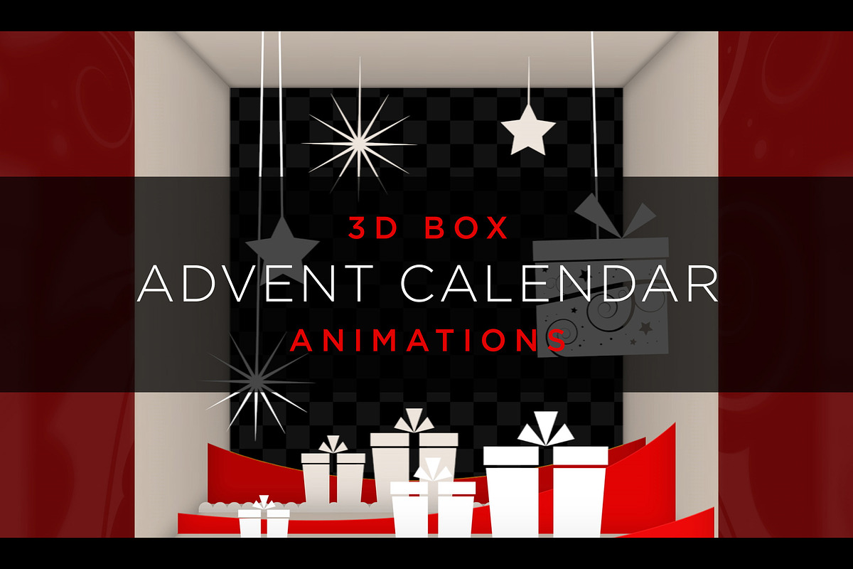Advent Calendar Box Reveals - Video, a Background Graphic by Enchanted Studios (Photo 1 of 2)